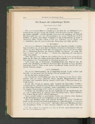 Die Bauzeit der Lütjenburger Kirche