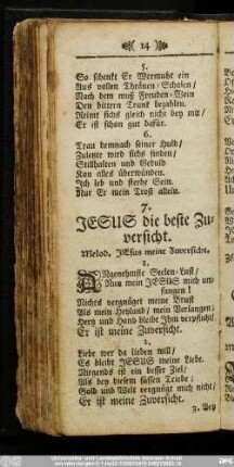 7. Jesus die beste Zuversicht.