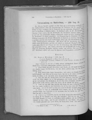 Versammlung zu Marienburg. - 1395 Aug. 19.