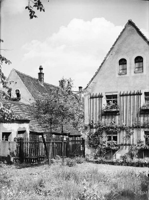 Dresden-Striesen, Altstriesen 28. Häuslerhaus des Petermannschen Gut : Dresden-Striesen, Altstriesen 28. Häuslerhaus des Petermannschen Gut