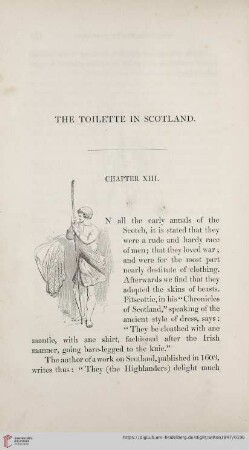 The toilette in Scotland