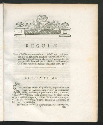 Regulae