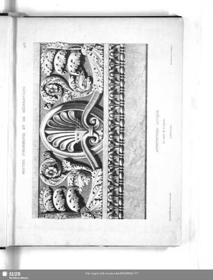 No. 7. Architecture Antique. Du temple de la Concorde