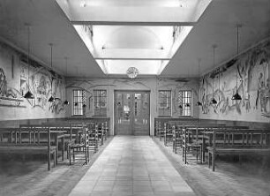 Fischer, Theodor; München - Westend, Bergmannstr.; Ledigenheim - Speisesaal