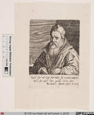 Bildnis Nicolaus Selnecker