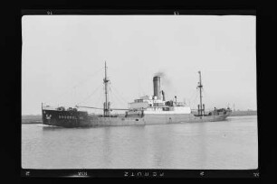 Drossel ex Horneck (1924), Frachtschiff, Argo Reederei Richard Adler & Söhne, Bremen, Bau-Nr. 1148