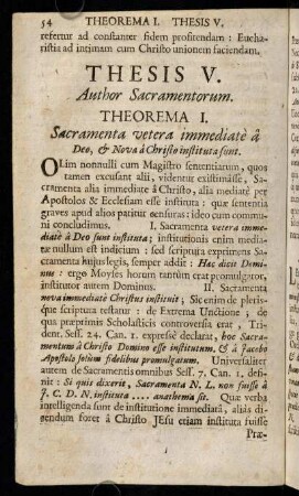 54-64, Thesis V. Author Sacramentorum.