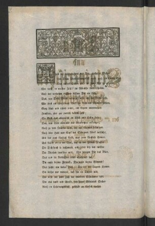 [An dem Bohn- und Felginerischen Hochzeitfeste welches den 1ten September 1739 in Hamburg vergnügt gefeyert wurde ...]