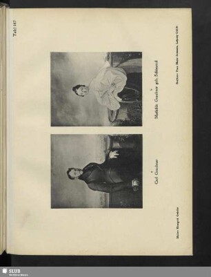 a) Carl Graubner - b) Mathilde Graubner geb. Schimmel