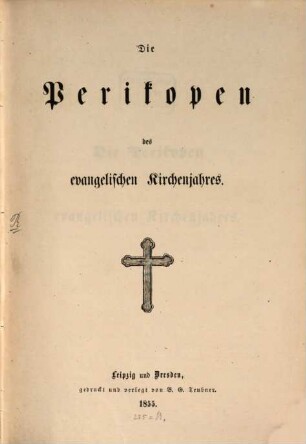 Die Perikopen des evangelischen Kirchenjahres
