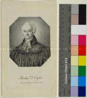 Porträt des preußischen Hofpredigers und Bischofs Friedrich Rulemann Eylert