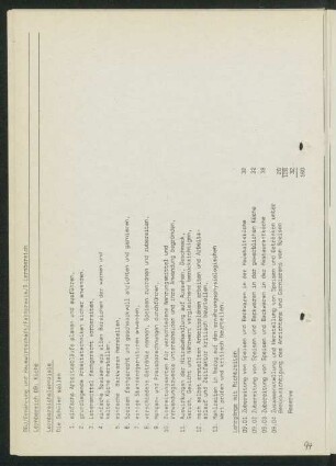 [Schwerpunkt Gastgewerbe und Hauswirtschaft Lernbereich 09 bis 12]