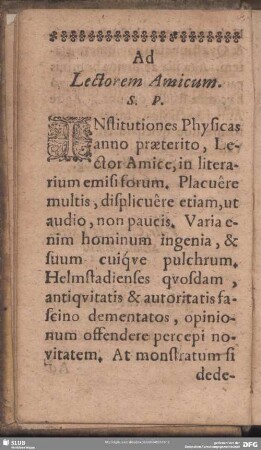 Ad Lectorem Amicum