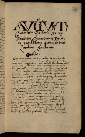 24r-33v, Augustini Ecclesiae Doctoris Eximii...