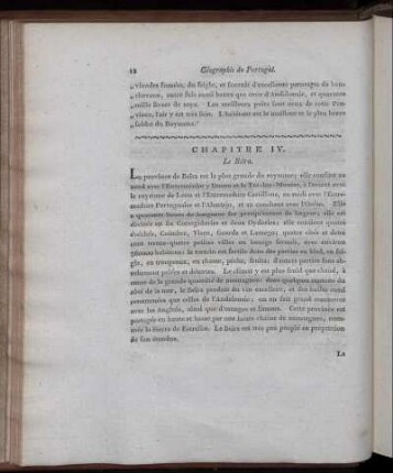 Chapitre IV. Le Beira.