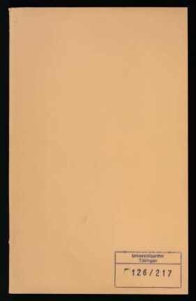 Robert Gradmann (1865-1950). Personalakte des Lehrkörpers : Akte betreffend Robert Gradmann, Privatdozent für Geographie an der philosophischen Fakultät