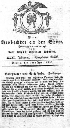 14. Stueck, 2. April 1832