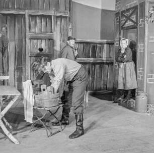 Sorbisches Volkstheater : Sorbisches Volkstheater. Szenenfoto aus einer Aufführung