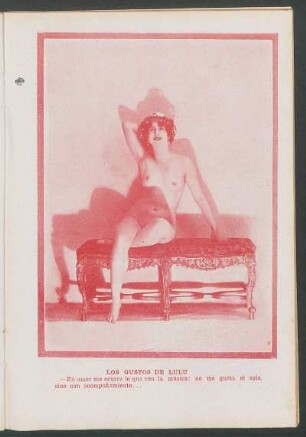 Los gustos de Lulu [Fotografía]