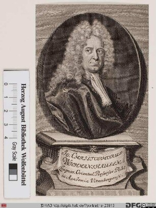 Bildnis Johann Christoph Wichmannshausen
