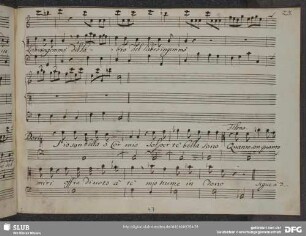 Recitativo: S'io son bella o cor mio