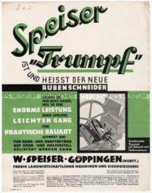Rübenschneider "Triumpf"