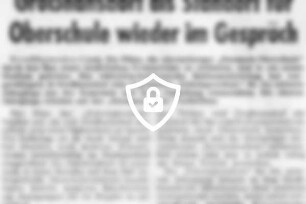 Großhansdorf als Standort für Oberschule wieder im Gespräch