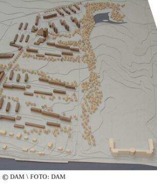 Siedlung Parkfeld - Stadtplanerisches Ausstellungsmodell