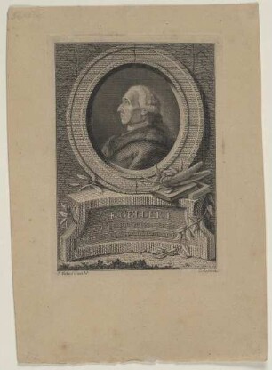 Bildnis des C. F. Gellert