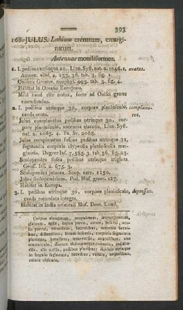168. Julus. - 174. Scorpio.
