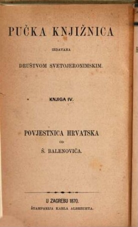 Povjestnica hrvatskoga naroda