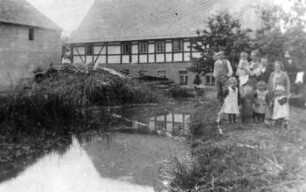 Wilsdruff-Limbach. Limbach, um 1925/26, Repro