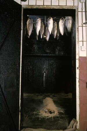 Lachs im Räucherofen