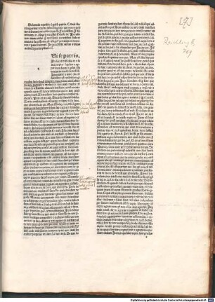 Repetitio legis 'Qui se patris' Codicis 'Unde liberi' (Cod. 6, 14.3)