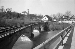 Schongau: Lechbrücke und Stadtblick