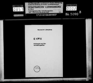 Gemeinderechtsverhältnisse in Betzenweiler mit Bischmannshausen, Beuren, Binzwangen, Buchau, Daugendorf und Dietelhofen