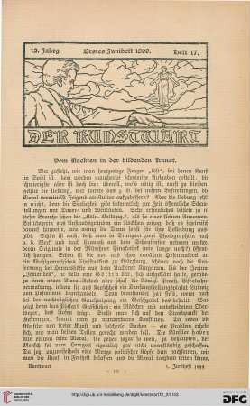 Heft 17 (1. Juniheft 1899)