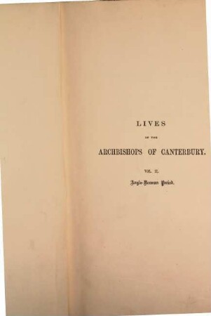 Lives of the archbishops of Canterbury, 2