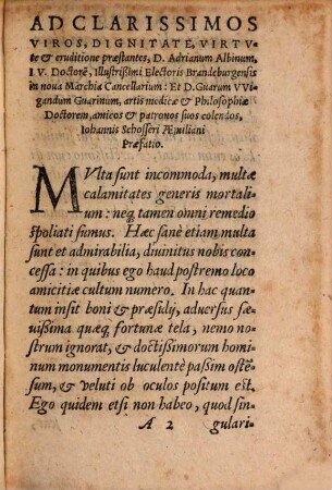 Libellus Cl. V. Georgii Sabini Brandebvrgensis, De carminibus ad veterum imitationem artificiose componendis: Et in eum Scholia Iohannis Schosseri Aemiliani