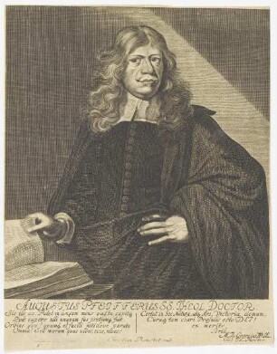 Bildnis des Augustus Pfeifferus