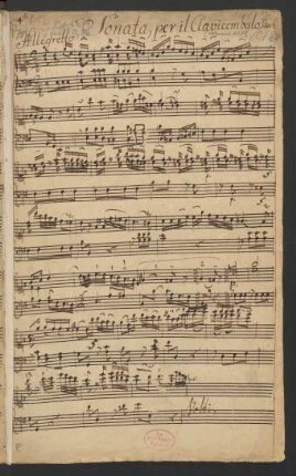 Sonaten; cemb; e-Moll; H 106; Wq 65.30