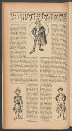 Los ingleses de traje corto