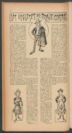 Los ingleses de traje corto