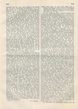 310-312 [Rezension] Müller, Karl Joseph, Des Apostels Paulus Brief an die Philipper