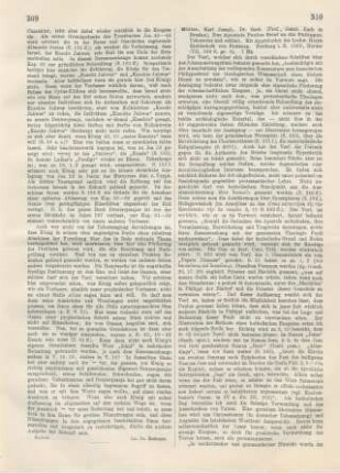 310-312 [Rezension] Müller, Karl Joseph, Des Apostels Paulus Brief an die Philipper