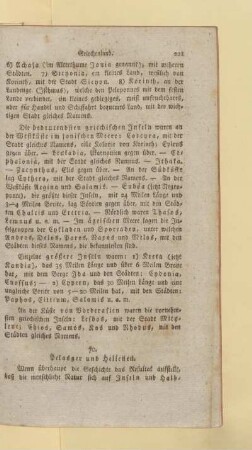 Pelasger und Hellenen