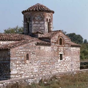 Arta (Epirus). Agios Nikolaos tis Rödia. 13. Jh. - Apsisseite