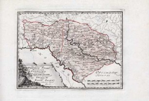 Der königlichen Republik Polen Woiwodschaft Podolien und die untere Polnische Ukraine nähmlich die Woiwodschaft Braclaw oder Klein Polens südlicher Theil. Nro. 45