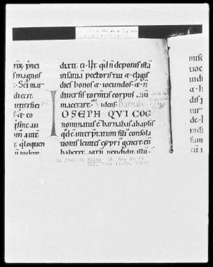 Lectionarium Matutinale — Initiale I (oseph), Folio 149verso