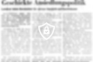 Geschickte Ansiedlungspolitik